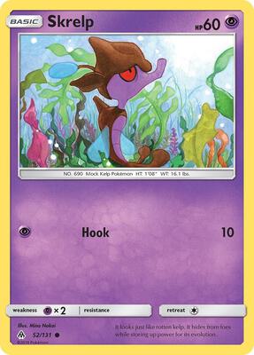 Skrelp card from SM - Forbidden Light