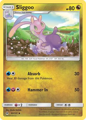 Sliggoo card from SM - Forbidden Light