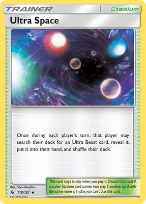 Ultra Space card from SM - Forbidden Light