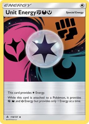 Unit Energy FDY card from SM - Forbidden Light