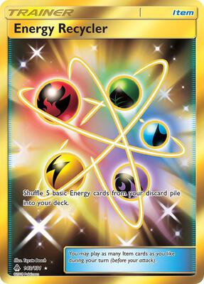 Energy Recycler (Secret) card from SM - Forbidden Light