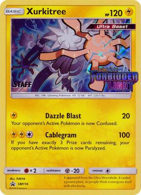 Xurkitree - SM116 (Prerelease) [Staff] card from SM Promos