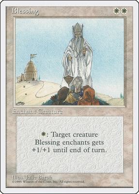 Blessing card from Fourth Edition