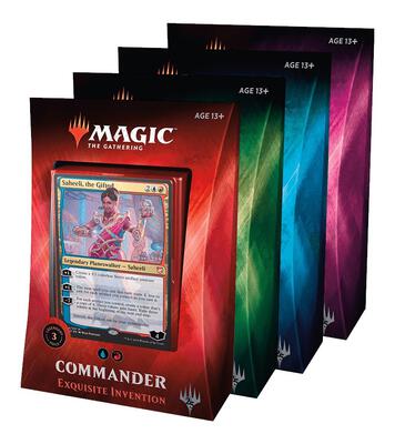 Commander 2018 - Set of 4 card from Commander 2018