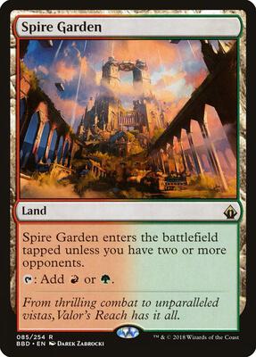 Spire Garden card from Battlebond