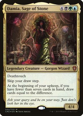 Damia, Sage of Stone card from Commander Anthology Volume II