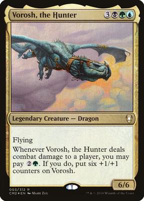 Vorosh, the Hunter card from Commander Anthology Volume II
