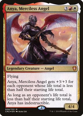 Anya, Merciless Angel card from Commander Anthology Volume II