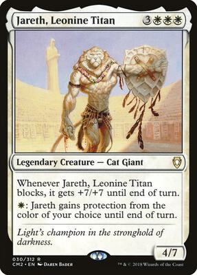 Jareth, Leonine Titan card from Commander Anthology Volume II