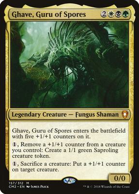 Ghave, Guru of Spores card from Commander Anthology Volume II