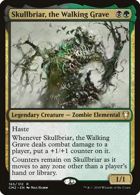 Skullbriar, the Walking Grave card from Commander Anthology Volume II