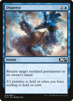 Disperse card from Core Set 2019