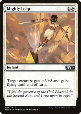 Mighty Leap card from Core Set 2019