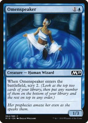 Omenspeaker card from Core Set 2019
