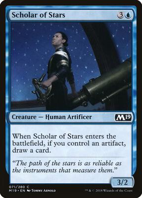 Scholar of Stars card from Core Set 2019