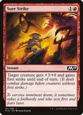 Sure Strike card from Core Set 2019