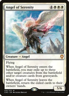Angel of Serenity card from Commander Anthology Volume II