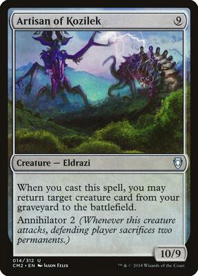 Artisan of Kozilek card from Commander Anthology Volume II