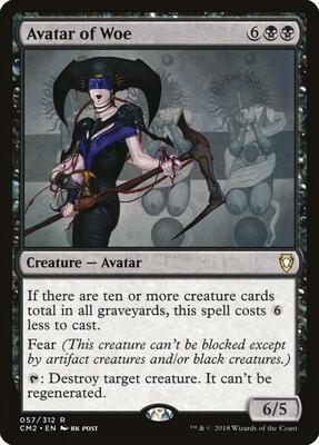 Avatar of Woe card from Commander Anthology Volume II