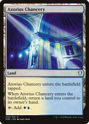 Azorius Chancery card from Commander Anthology Volume II