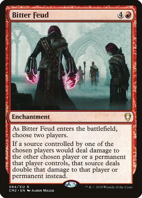 Bitter Feud card from Commander Anthology Volume II