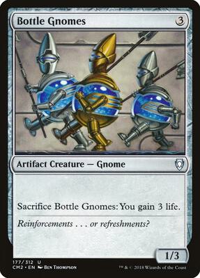 Bottle Gnomes card from Commander Anthology Volume II