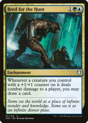 Bred for the Hunt card from Commander Anthology Volume II