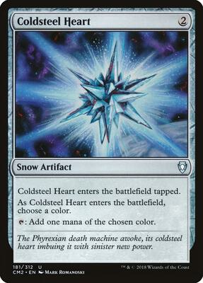 Coldsteel Heart card from Commander Anthology Volume II