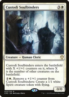 Custodi Soulbinders card from Commander Anthology Volume II