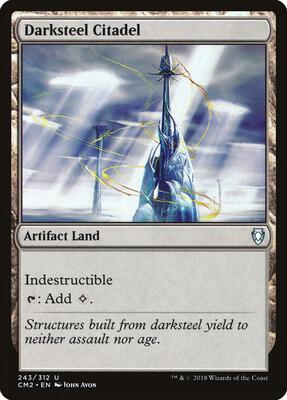 Darksteel Citadel card from Commander Anthology Volume II