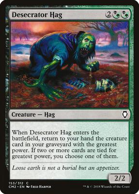 Desecrator Hag card from Commander Anthology Volume II