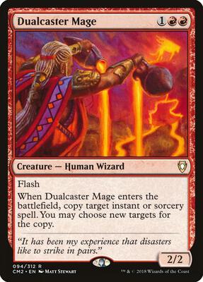 Dualcaster Mage card from Commander Anthology Volume II