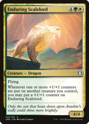 Enduring Scalelord card from Commander Anthology Volume II