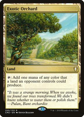 Exotic Orchard card from Commander Anthology Volume II