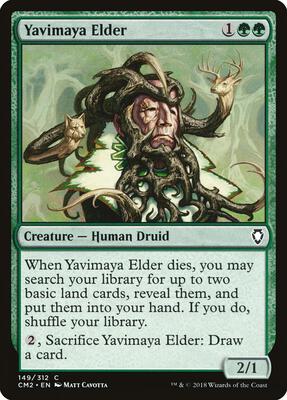 Yavimaya Elder card from Commander Anthology Volume II