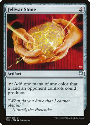 Fellwar Stone card from Commander Anthology Volume II