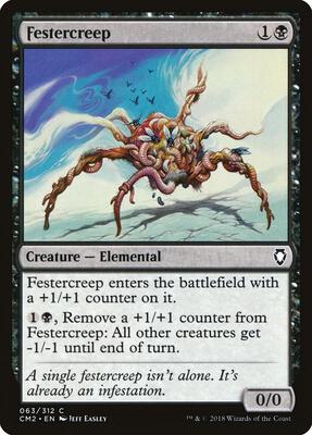 Festercreep card from Commander Anthology Volume II