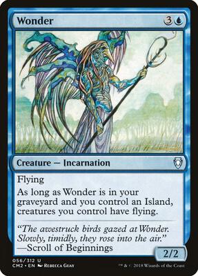 Wonder card from Commander Anthology Volume II