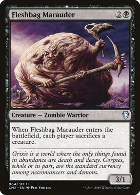 Fleshbag Marauder card from Commander Anthology Volume II