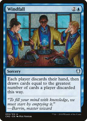 Windfall card from Commander Anthology Volume II