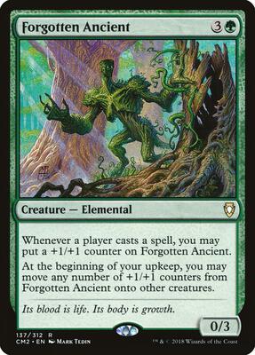 Forgotten Ancient card from Commander Anthology Volume II