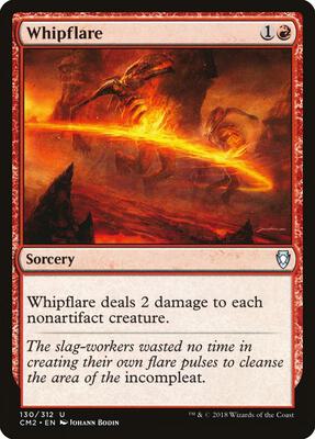 Whipflare card from Commander Anthology Volume II
