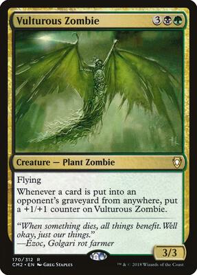 Vulturous Zombie card from Commander Anthology Volume II