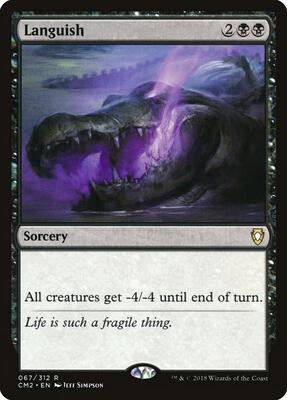 Languish card from Commander Anthology Volume II
