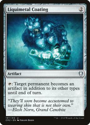 Liquimetal Coating card from Commander Anthology Volume II