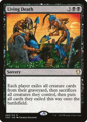 Living Death card from Commander Anthology Volume II