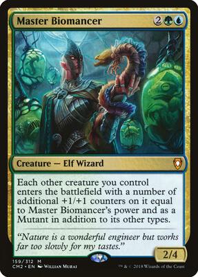 Master Biomancer card from Commander Anthology Volume II
