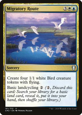 Migratory Route card from Commander Anthology Volume II