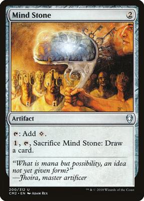 Mind Stone card from Commander Anthology Volume II