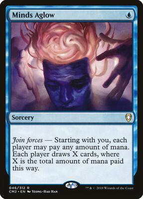 Minds Aglow card from Commander Anthology Volume II